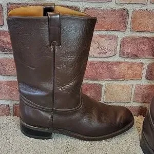 Hawk Eye Acme Vintage Mens Roper Boots Acme Boots Print Ad 1963 Cowboy And Work Boots | eBay main image 4